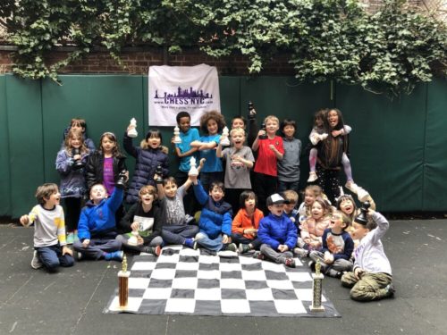 Kids Chess Winning Celebration